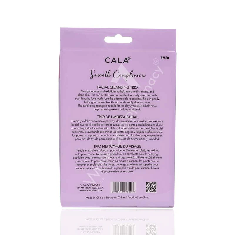Cala Facial Clenansing Set Lavender-67520 - Image 3