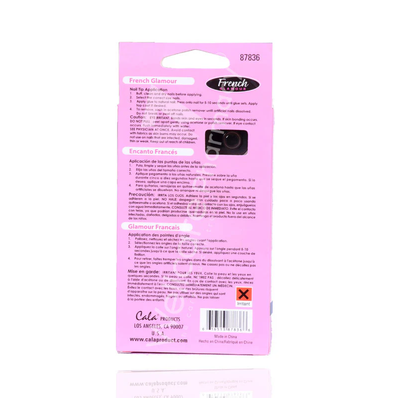 Cala French 87836 Glamour Nail Kit(M) 24'S - Image 3