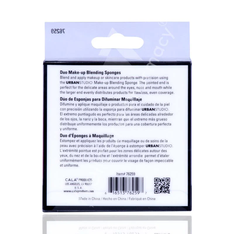 Cala Make Up Blending Sponges Pink & Black - Image 3