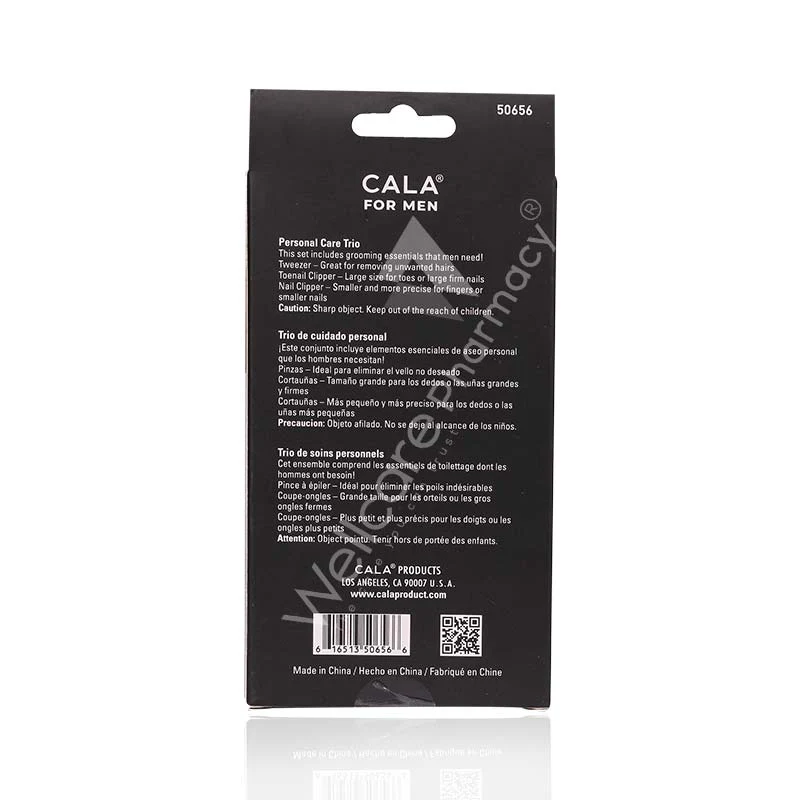 Cala Men'S Personal Care Trio-Black-50656 - Image 3