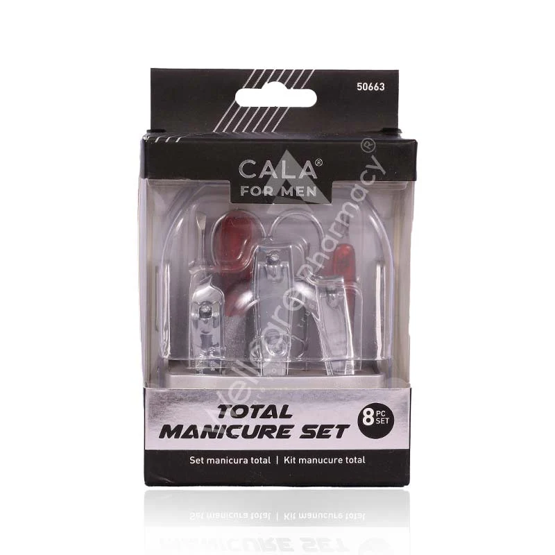 Cala Men'S Total Manicure Set 8 Pcs-50663