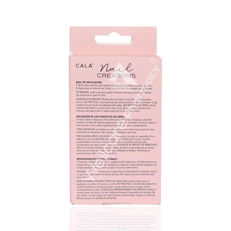 Cala Nail Creations Express -Stiletto Matte Pink Nail 24pc Kit-87845 - Image 3