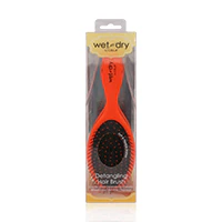Cala Orange Hot Pink Detangling Paddle Brush 66797 - Image 2