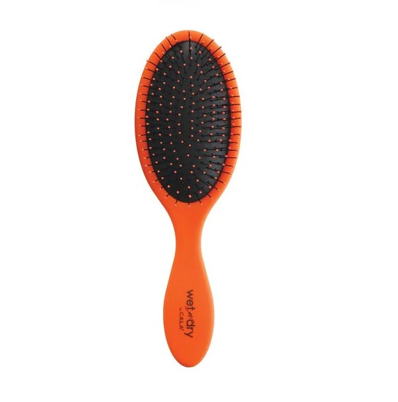 Cala Orange Hot Pink Detangling Paddle Brush 66797 - Image 3