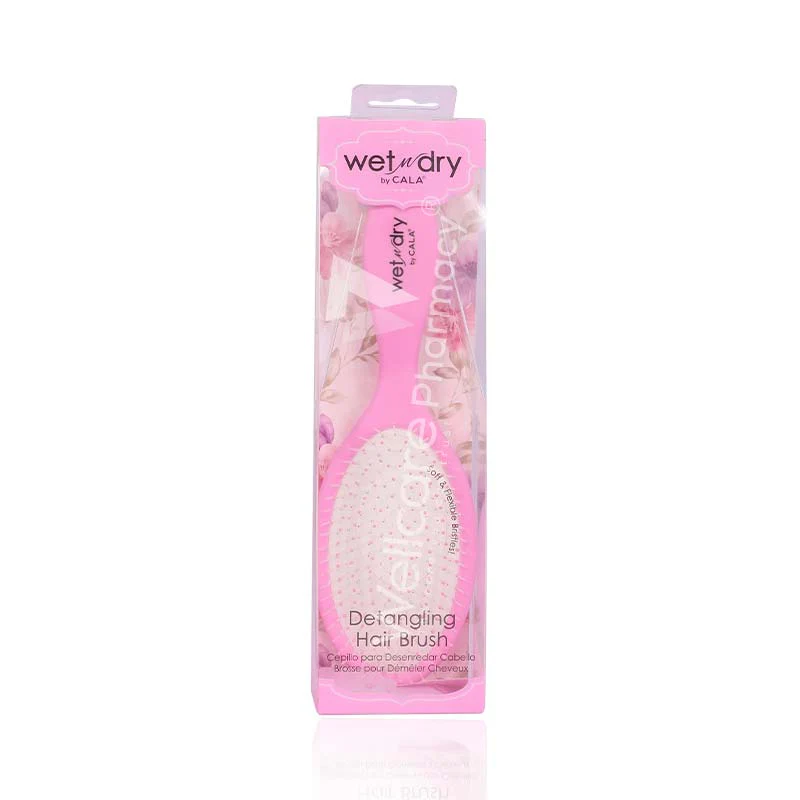 Cala Pink Detangling Hair Brush 66713