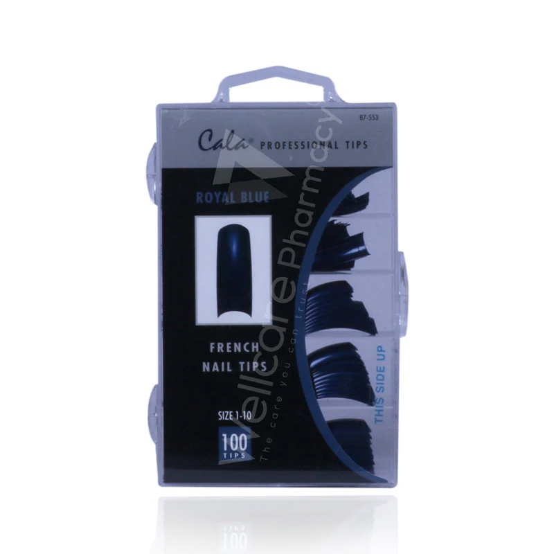 Cala Professional Color Nail Tips Fuchsia 100'S
