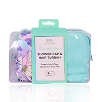 Cala-Shower Cap &Turban Set Floral Dreams-69256 - Image 2