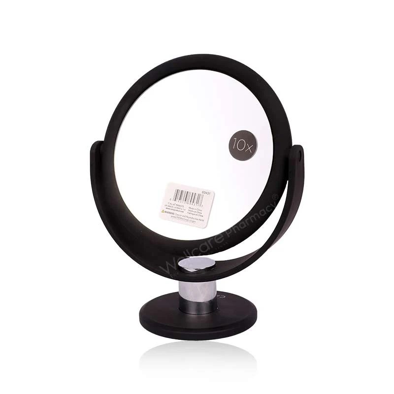 Cala Soft Touch Vanity Mirror Black- 69431 - Image 3