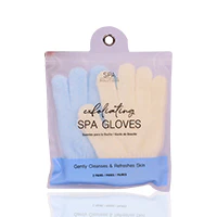 Cala Spa Glove Ivory And Baby Blue-69542 - Image 2