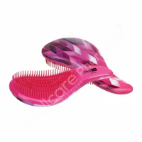 Cala Tangle Free Hair Brush Hot Pink Chevron - Image 2