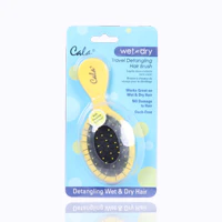 Cala Wet & Dry Travel Hairbrush Yellow - Image 3