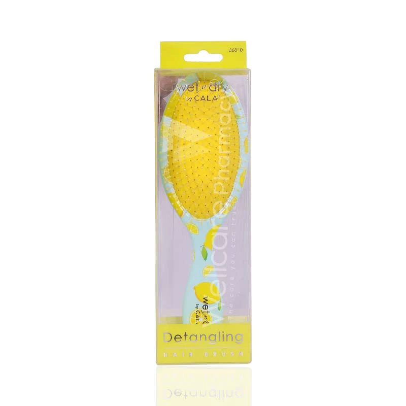 Cala Wet N Dry Hair Brush Dainty Daisy-66810 - Image 3