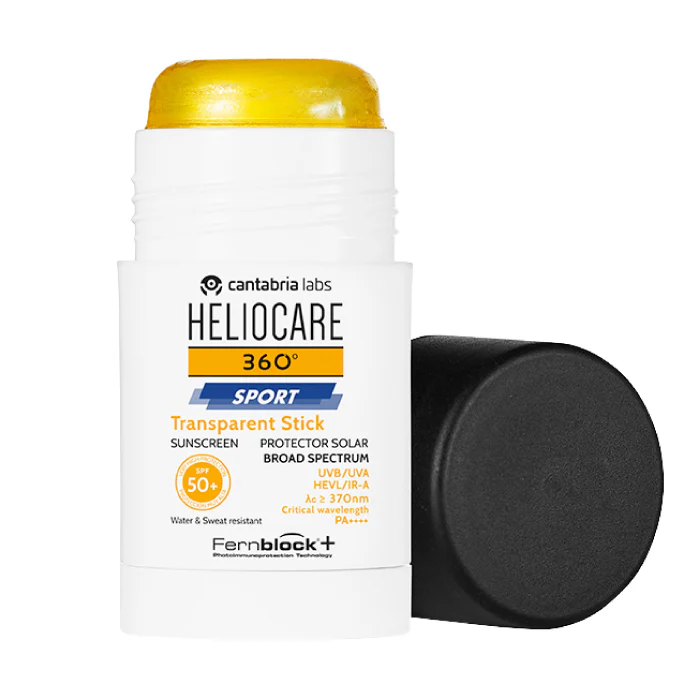 Cantabria Heliocare 360° Sport Transparent Stick Spf50+ 25g - Image 2