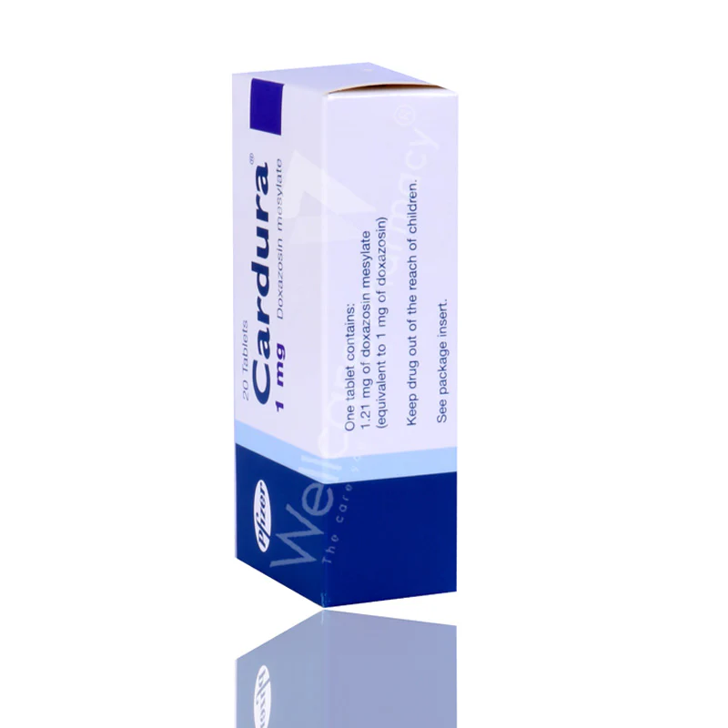 Cardura 1mg Tablets 20'S - Image 3
