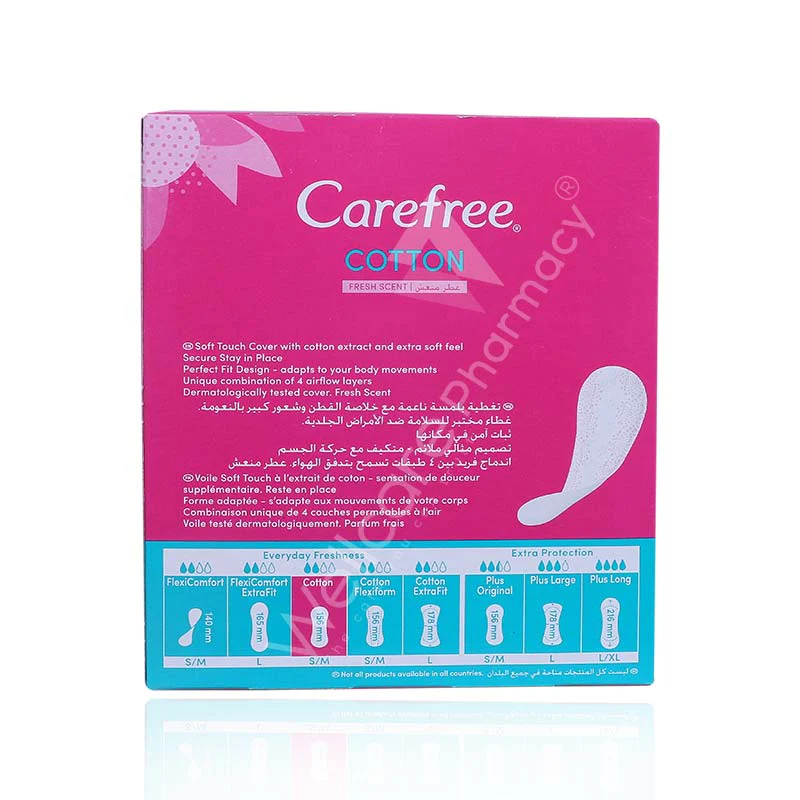 Carefree Cotton Fresh 56'S - Image 3