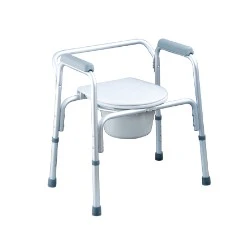 Caremax Aluminium 3 In 1 Commode Chair - Image 2