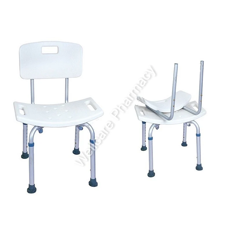 Caremax Ca351l Shower Chair With Back Tool Free - Image 3