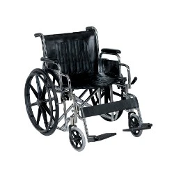 Caremax Heavy Duty Steel Wheel Chair - Image 2