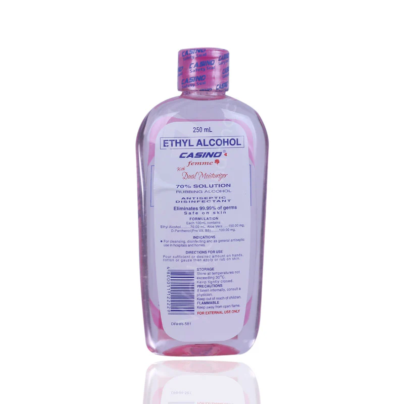 Casino Ethyl Alcohol Femme Dual Moisturizer 250ml - Image 3