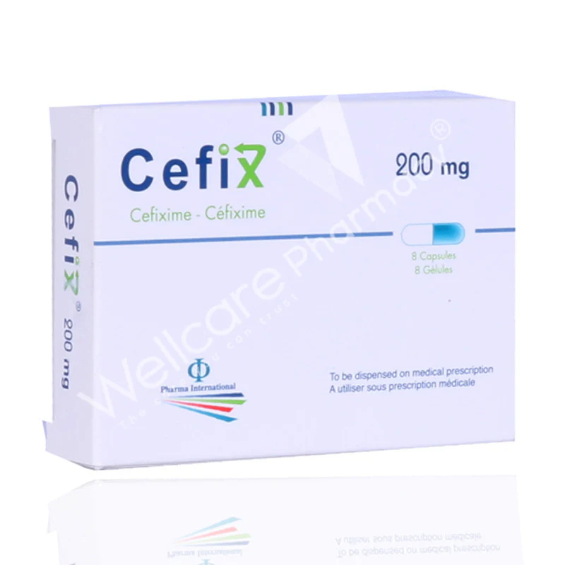 Cefix 200mg Capsules 8'S