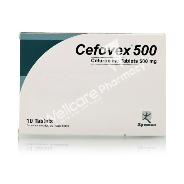 Cefovex 500mg Tablets 10'S
