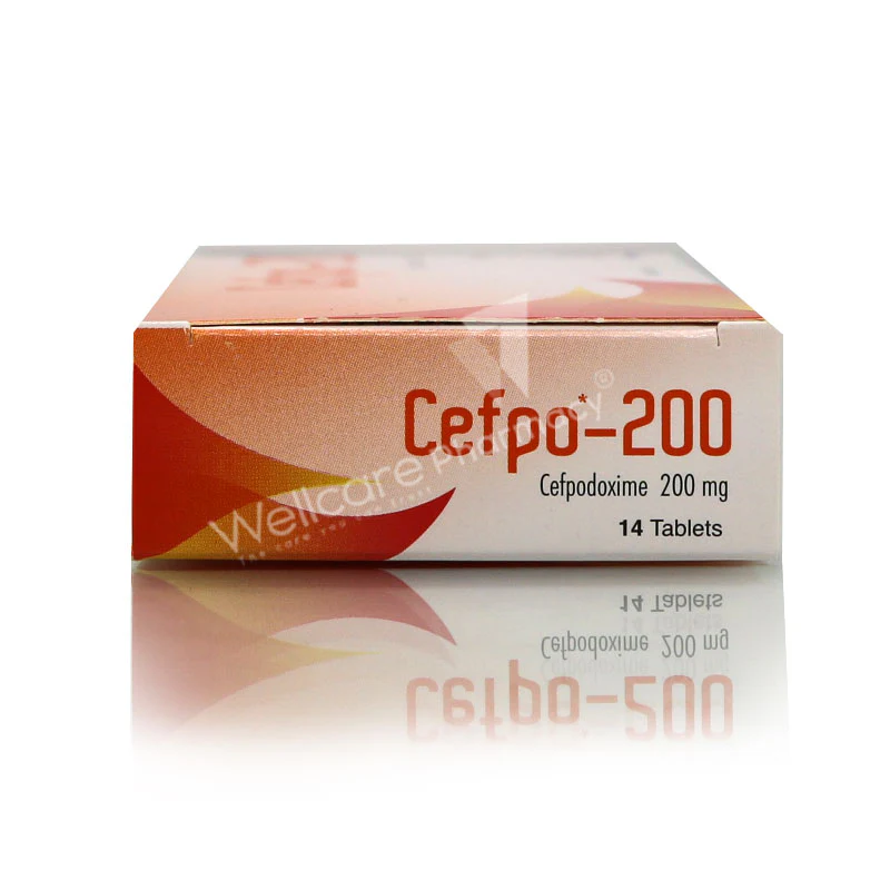 Cefpo 200mg Tablets 14'S