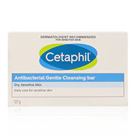 Cetaphil Antibacterial Gentle Cleansing Bar 127gm - Image 2