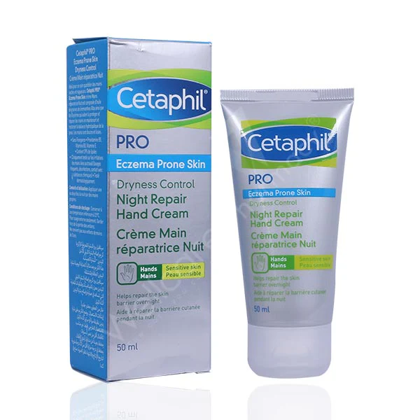 Cetaphil Pro Eczema Prone Skin Hand Night Repair Cream 50ml