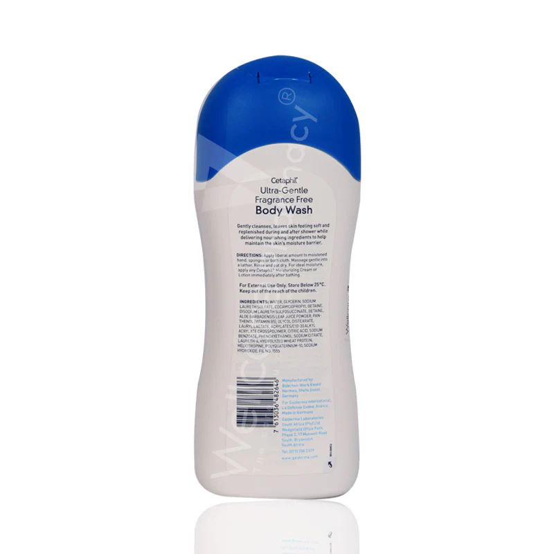 Cetaphil Ultra Gentle Body Wash 500ml - Image 3