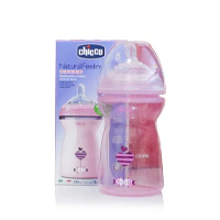 Chicco Feed Btl Pink 330ml - Image 2