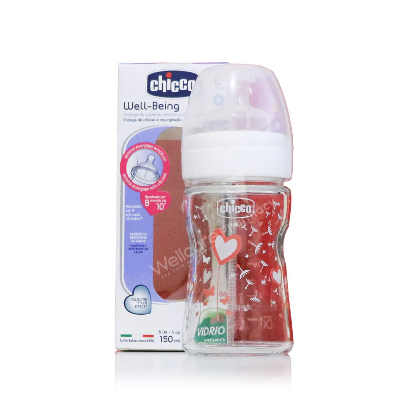Chicco Glass Bottle Girl 150ml