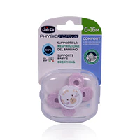 Chicco Silicon Soother Blue 6-16m 2'S - Image 2
