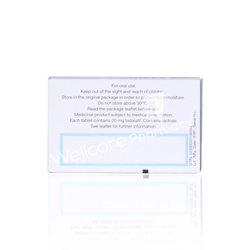 Cialis 20mg Tablets 4'S - Image 3