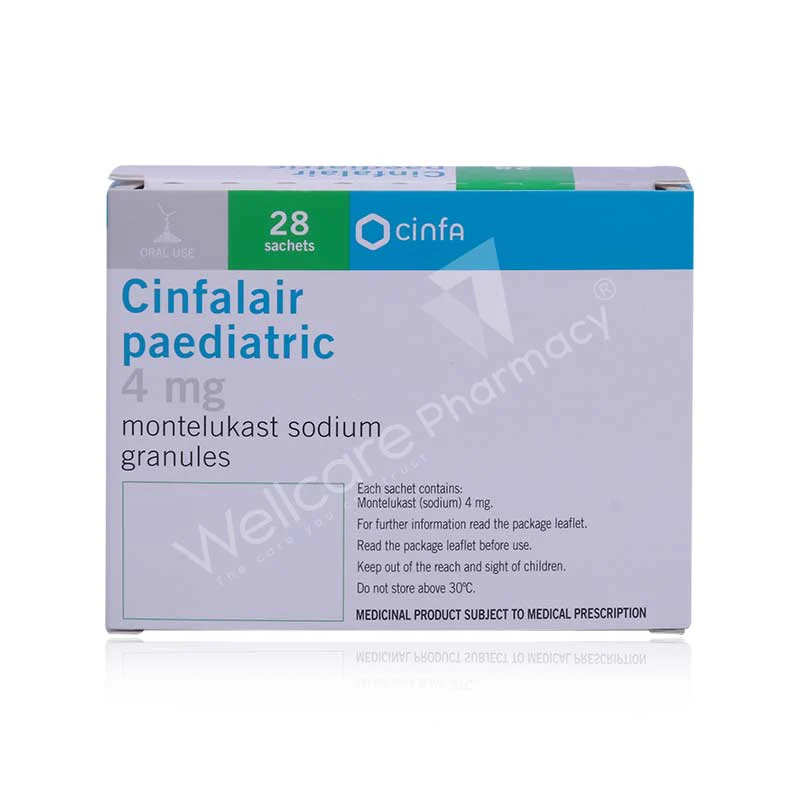 Cinfalair 4mg Pediatric Granules 2x14'S - Image 3