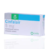 Cinfalair 5mg Chew Tablets 28'S - Image 2