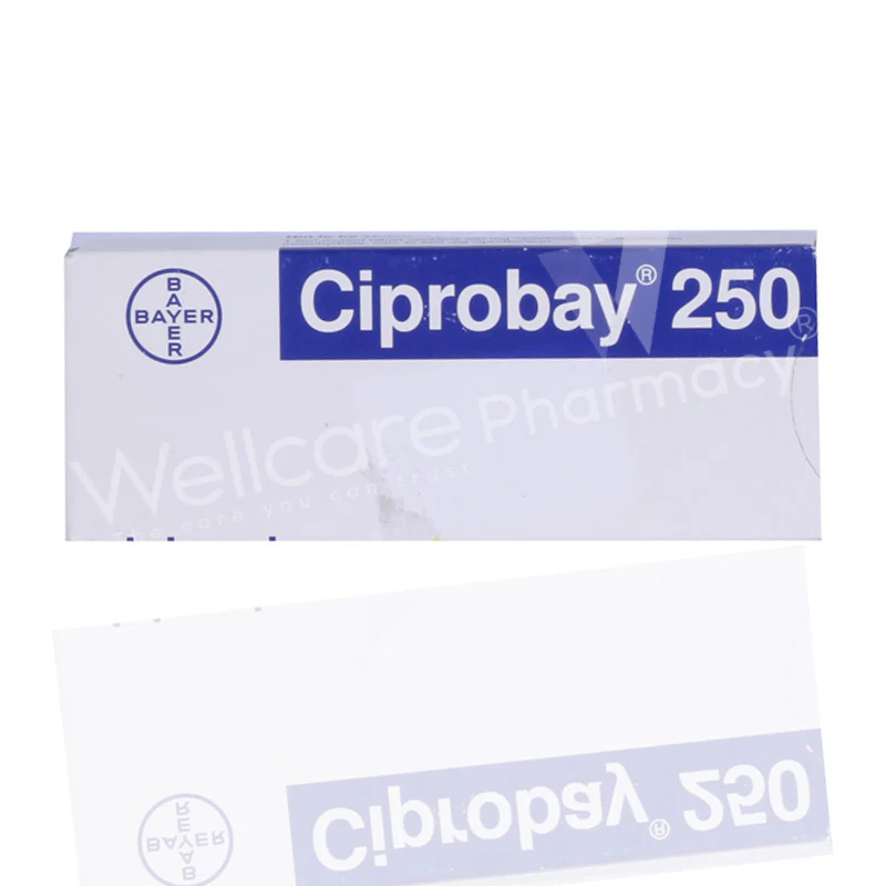 Ciprobay 250mg Tablets 10'S - Image 3