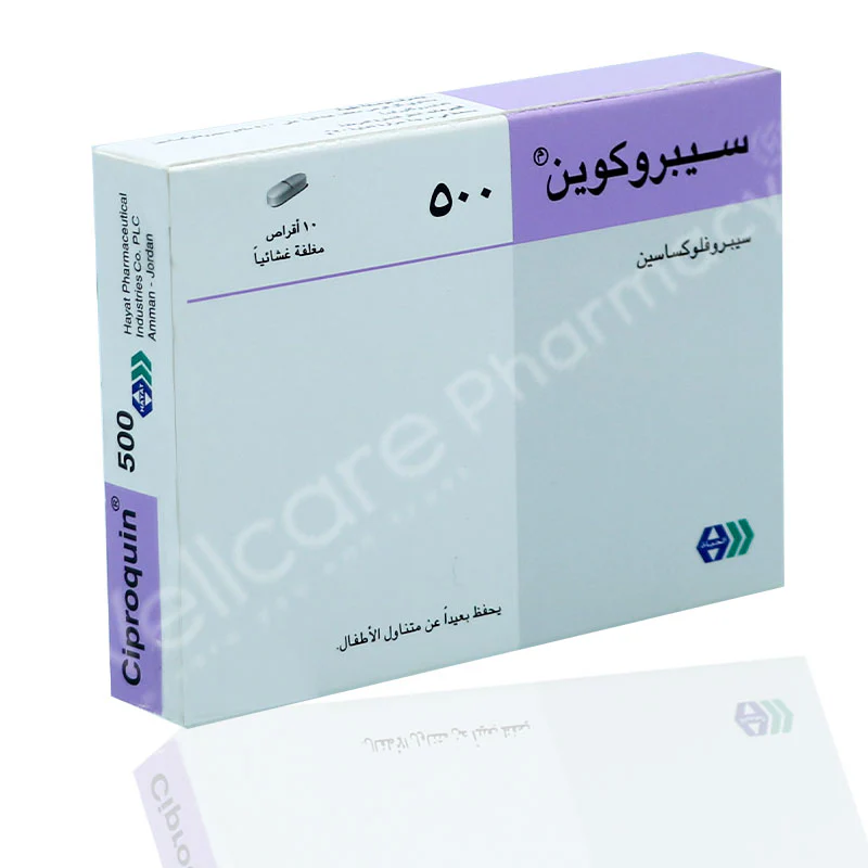 Ciproquin 500mg Tablets 10'S - Image 3