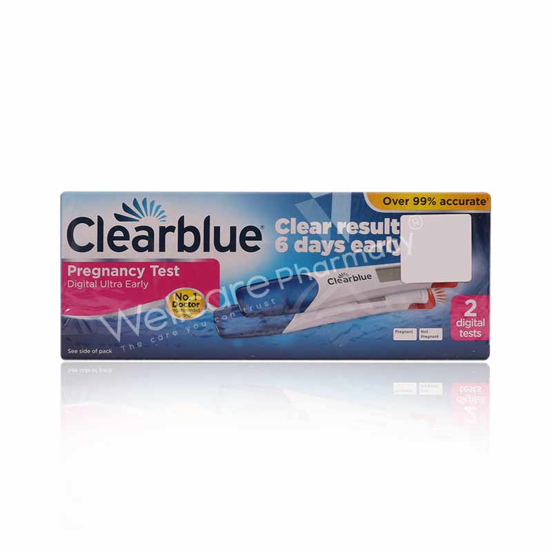 Clearblue Digital Ultra Early Pregnancy Test 2'S - Image 3