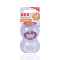 Cnc Nuk Happy Days O-6m Soother 2'S - Image 2
