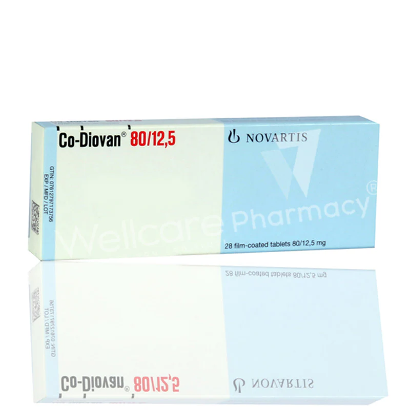 Co-Diovan 80/12.50mg Tablets 28'S - Image 3