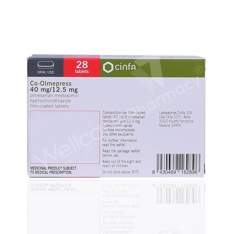 Co-Olmepress 40mg/12.5mg Tablets 28'S - Image 3