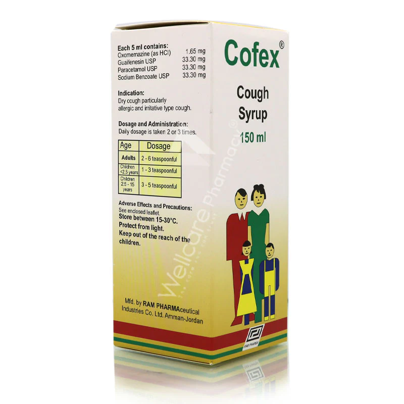 Cofex Cough Syrup 150ml - Image 3