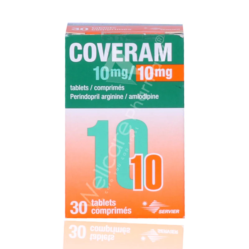 Coveram 10mg/10mg Tablets 30'S - Image 3