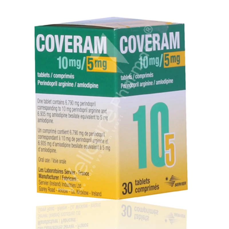 Coveram 10mg/5mg Tablets 30'S - Image 3