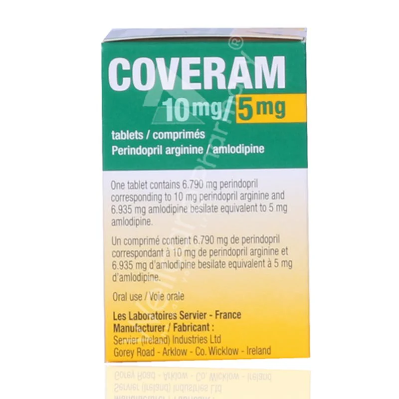 Coveram 10mg/5mg Tablets 30'S - Image 4