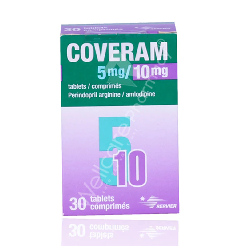 Coveram 5mg/10mg Tablets 30'S