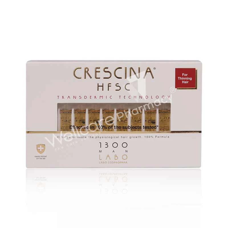 Crescina Hfsc Transdermic Technology Treatment 1300 Amp 20x3.5ml