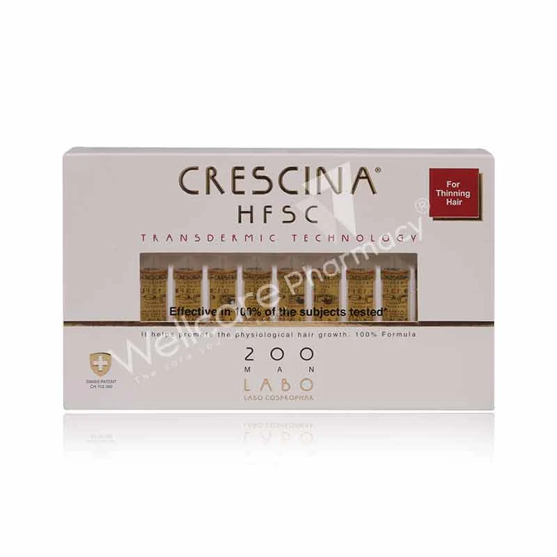 Crescina Hfsc Transdermic Technology Treatment 200 Amp 20x3.5ml