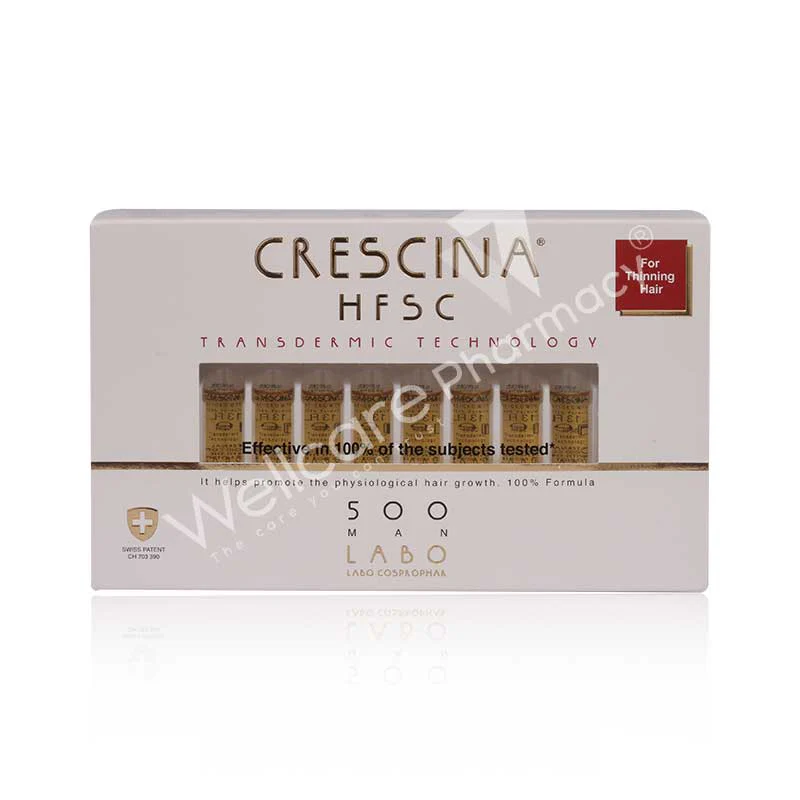 Crescina Hfsc Transdermic Technology Treatment500 Amp 20x3.5ml