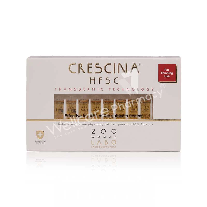 Crescina Hfsc Transdermic Technology Woman 200 Amp 20x3.5ml